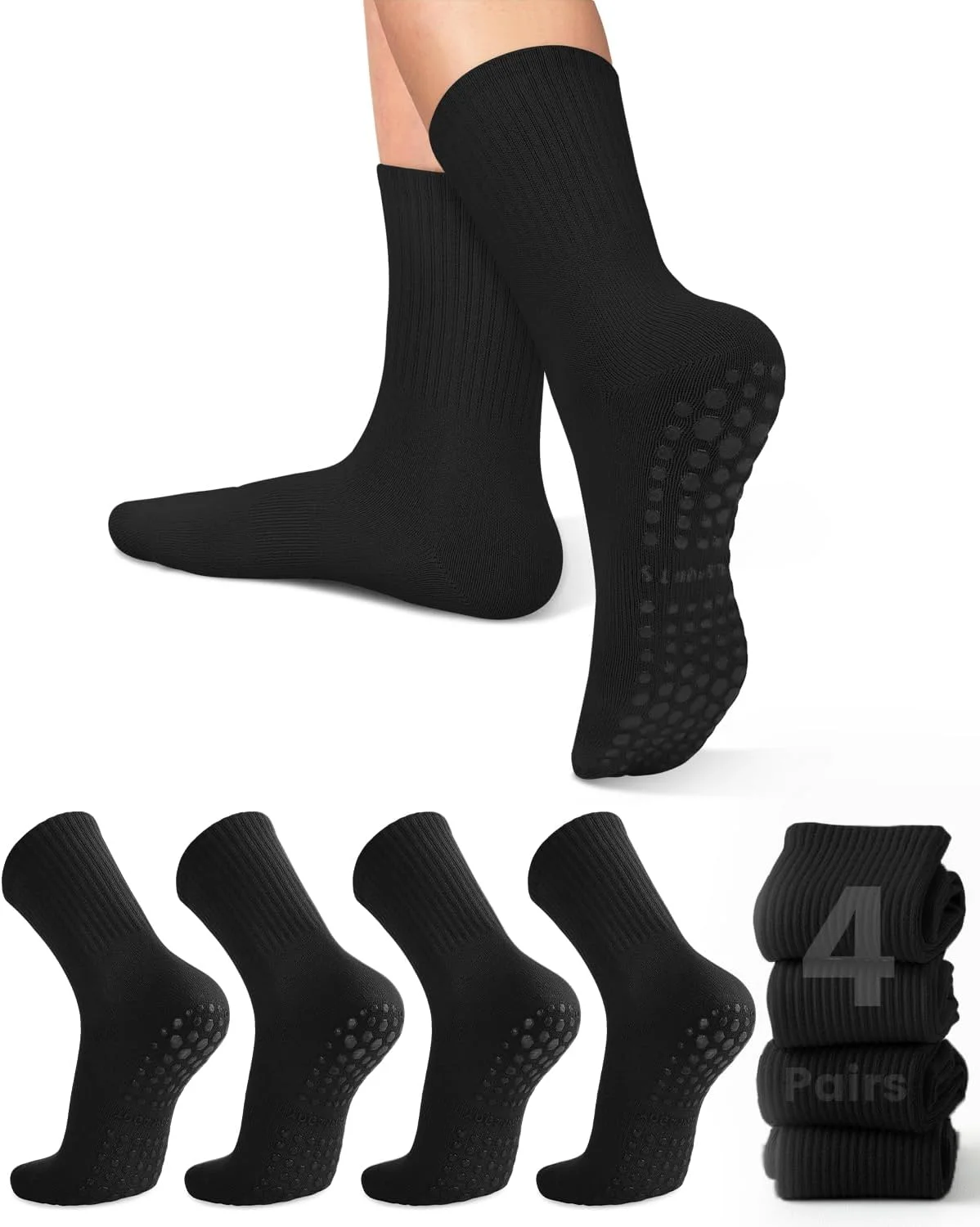 Pilates & Yoga Wohlfühlen Forchheim - 4 paires de chaussettes de yoga