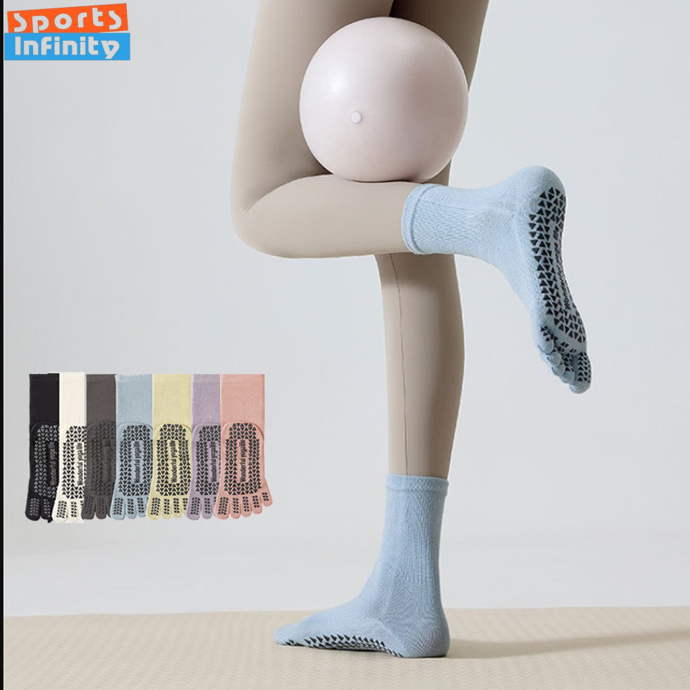Pilates Yoga Sport - Chaussettes de Yoga à cinq doigts
