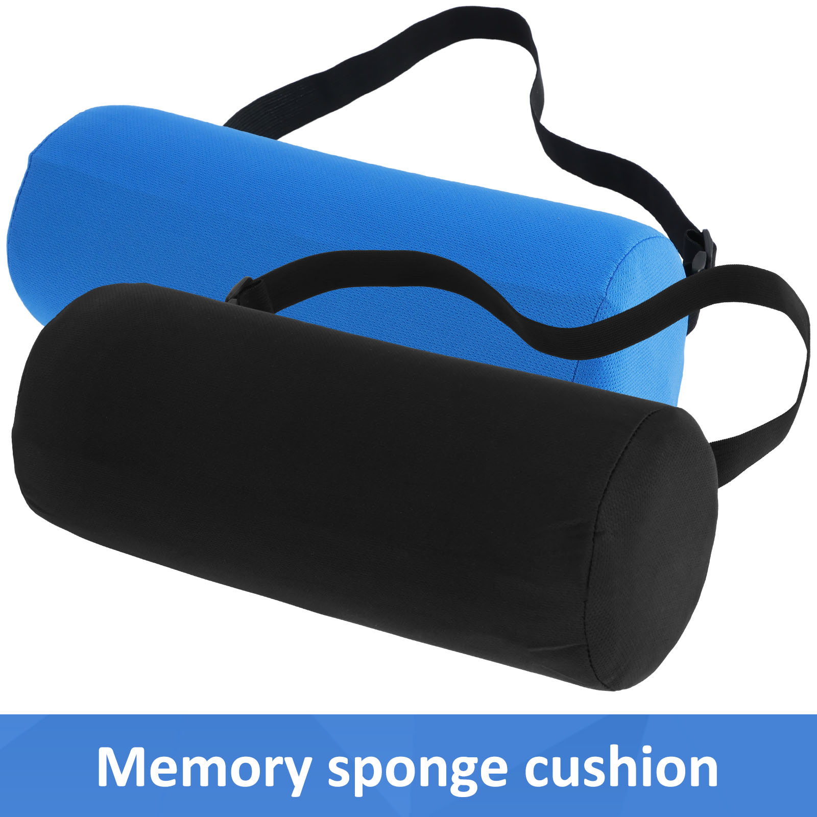 Bolster Cushion Round - Rouleau de Soutien Lombaire Rond en