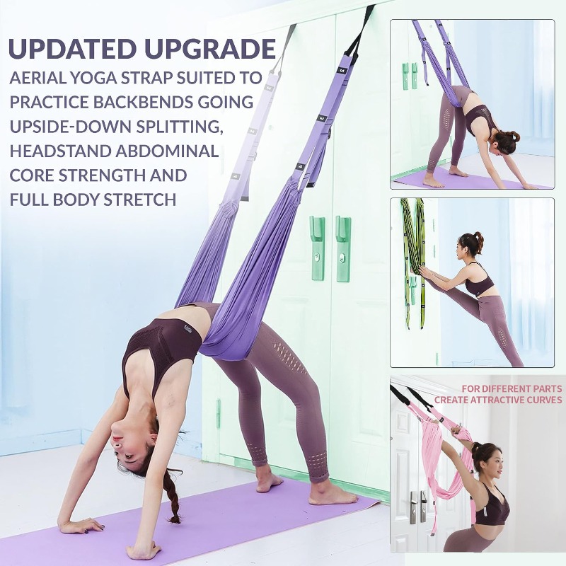 Pilates Yoga Body - Ensemble de hamac de yoga aérien