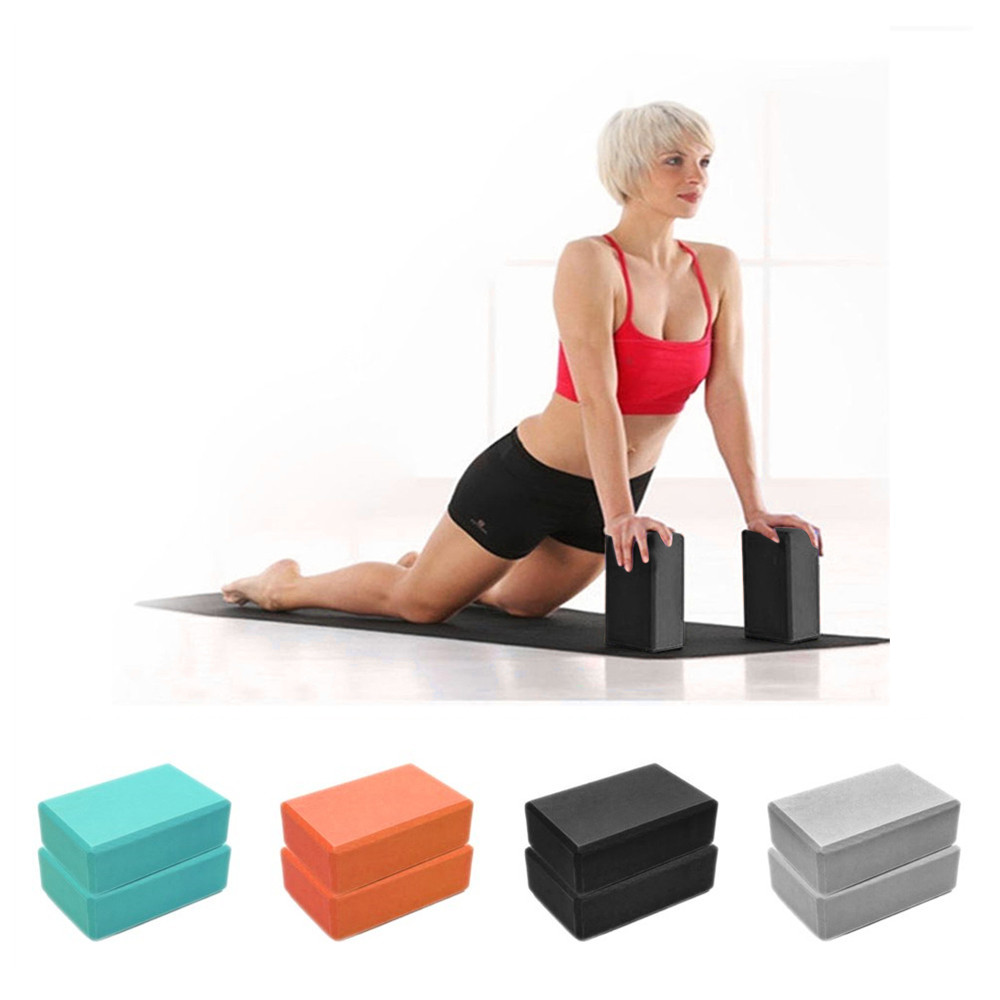 Pilates Yoga Body - Bloc de Yoga EVA coloré, brique