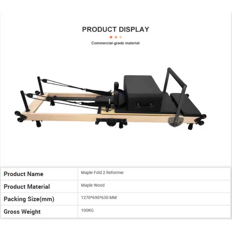 Reformer de Pilates pliable et - Pilates & Yoga Wohlfühlen Forchheim avis et prix