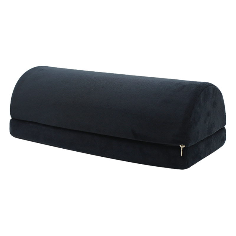 Coussin demi-lune en mousse à  - Bolster Cushion Round avis et prix