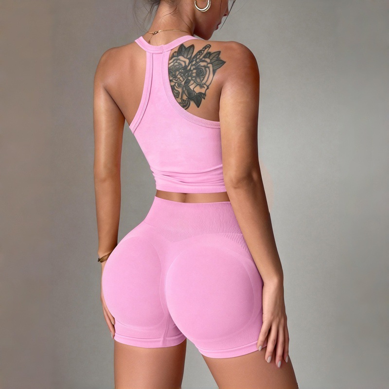 Ensemble de yoga sexy dos croi - Pilates V Yoga avis et prix