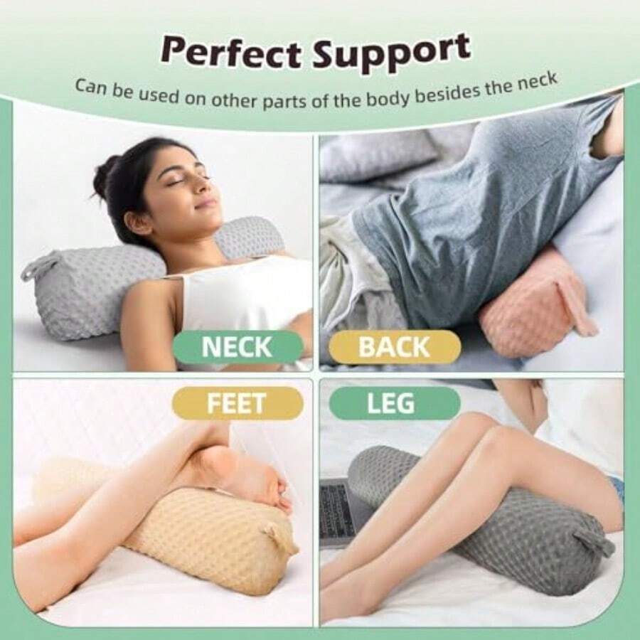 Oreiller cervical rond en mous - Bolster Cushion Round avis et prix