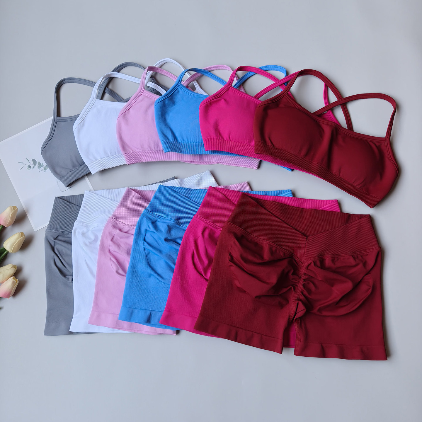 Ensemble de yoga sans couture  - Pilates V Yoga avis et prix