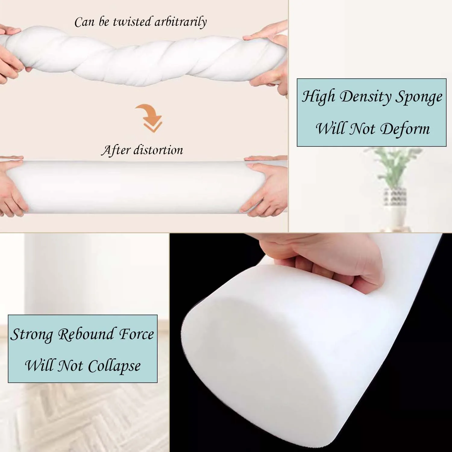 Oreiller cylindrique en lin de - Bolster Cushion Round avis et prix