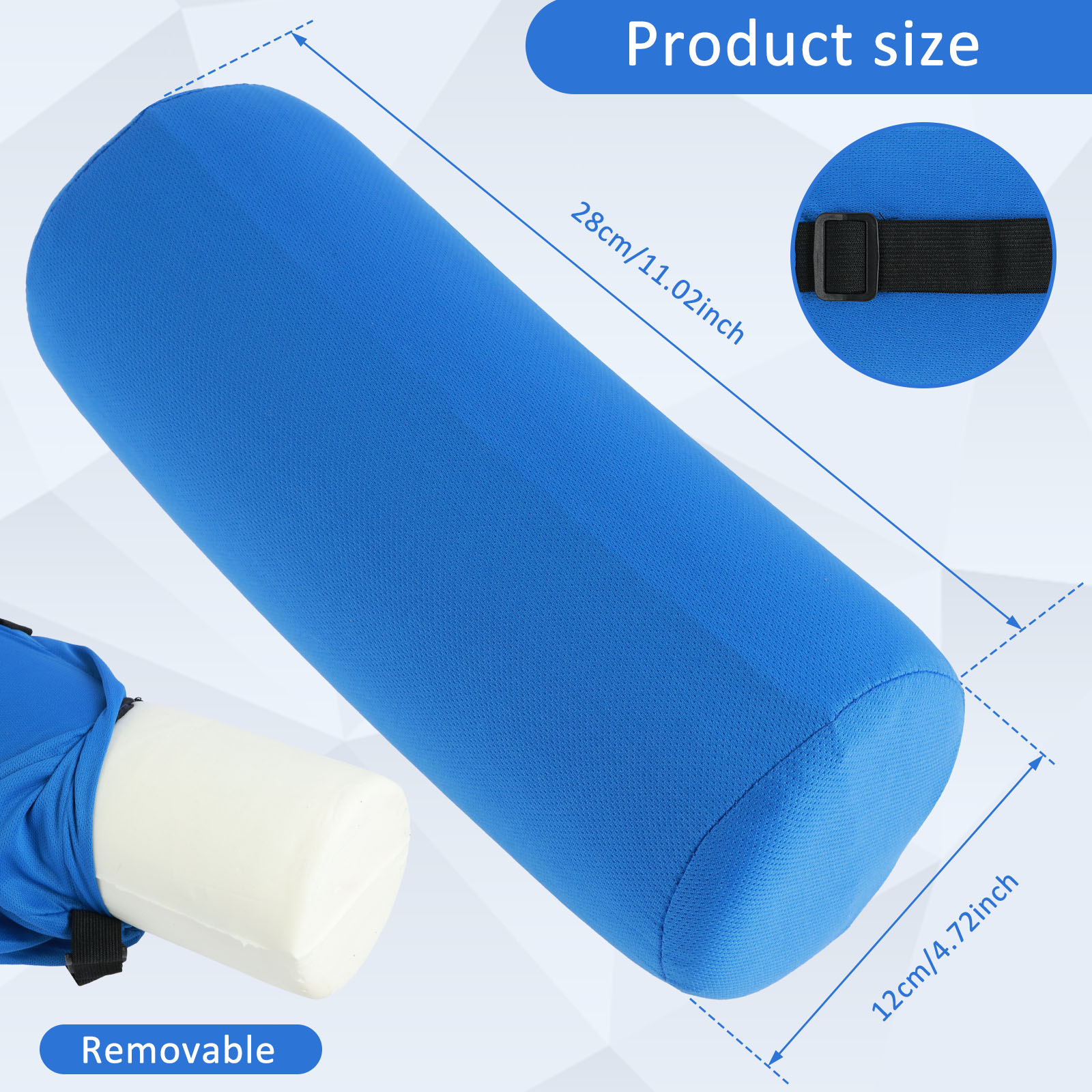 Rouleau de Soutien Lombaire Ro - Bolster Cushion Round avis et prix