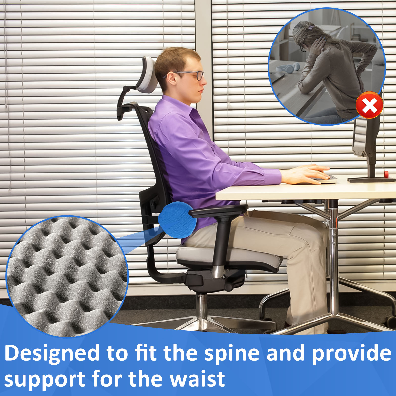 Rouleau de Soutien Lombaire Ro - Bolster Cushion Round avis et prix