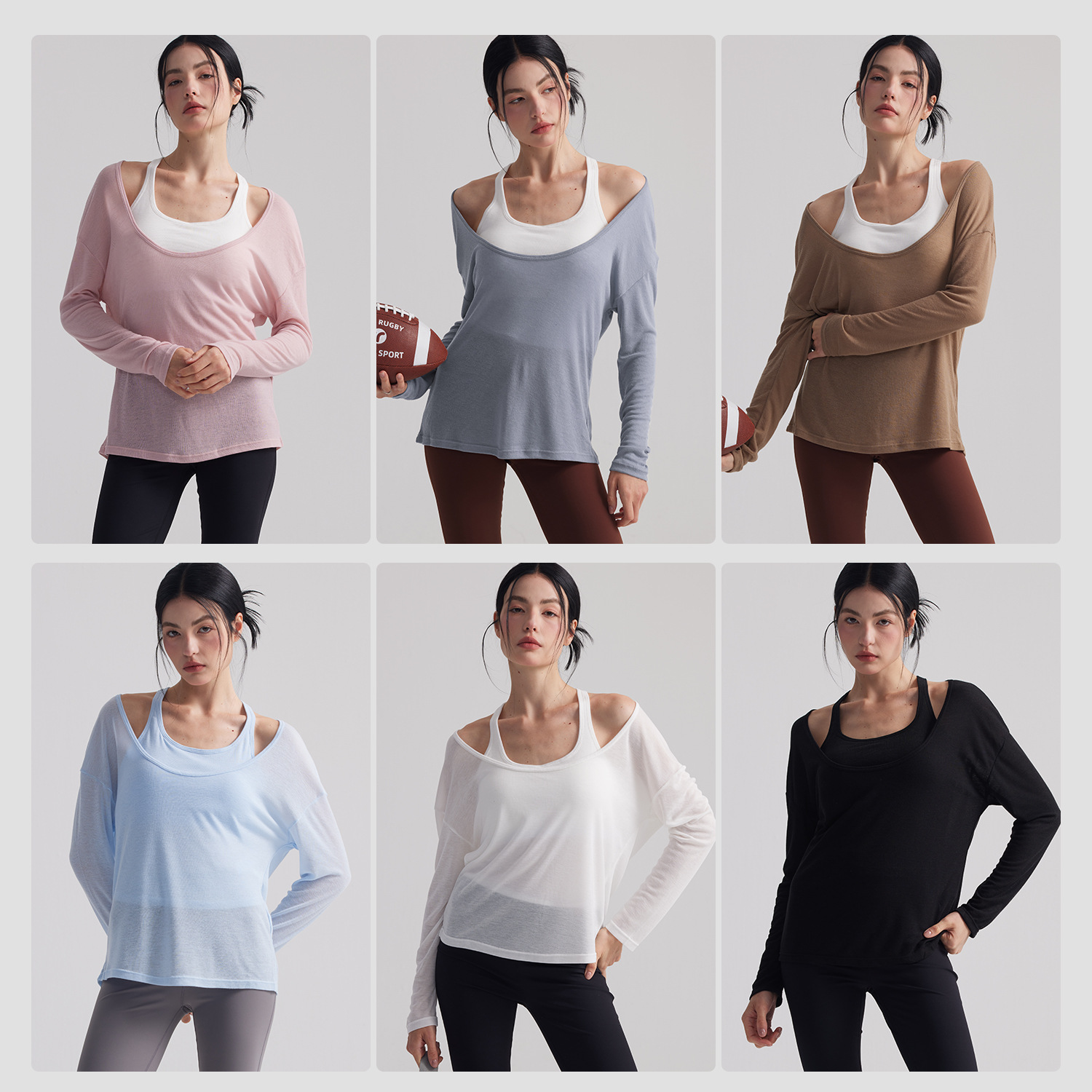 Tunique de sport ample semi-tr - Pilates Yoga Gym avis et prix