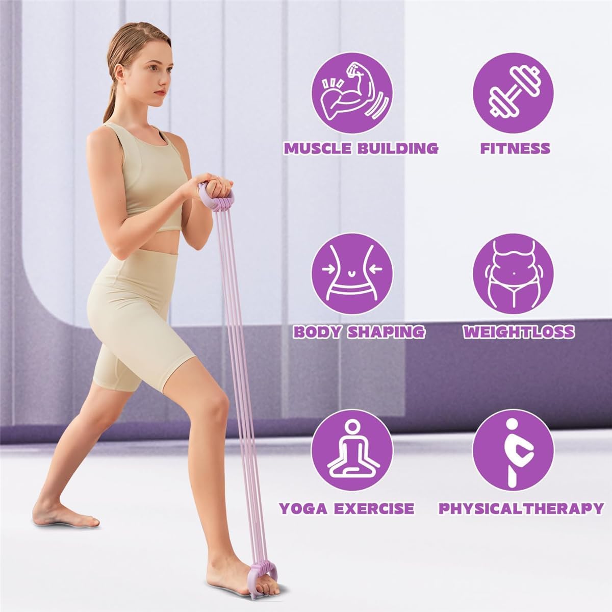 Bandes de résistance Figure 8  - Pilates Yoga Body avis et prix