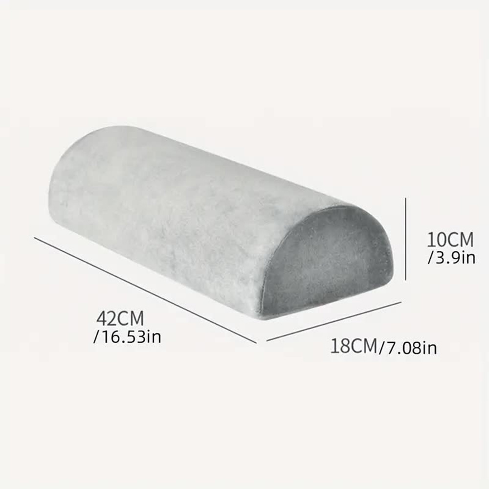 Oreiller demi-lune pour jambes - Bolster Cushion Round avis et prix