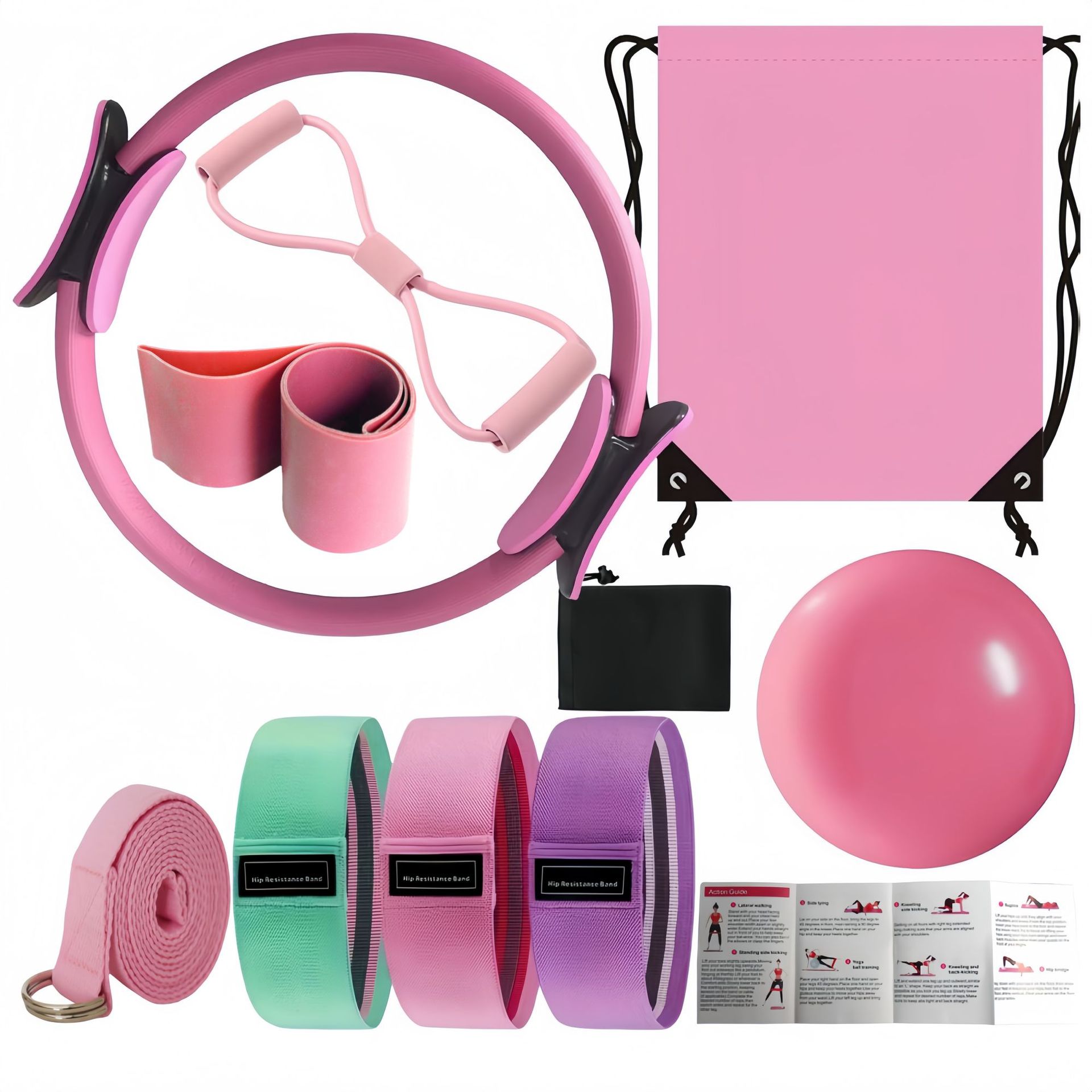 Nouveau Ensemble de 10 pièces  - Pilates Yoga Combined avis et prix