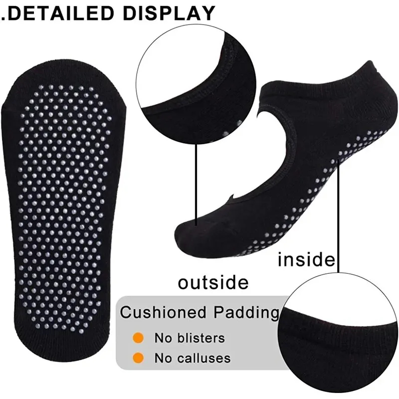 Chaussettes de yoga antidérapa - Pilates Yoga Sport avis et prix
