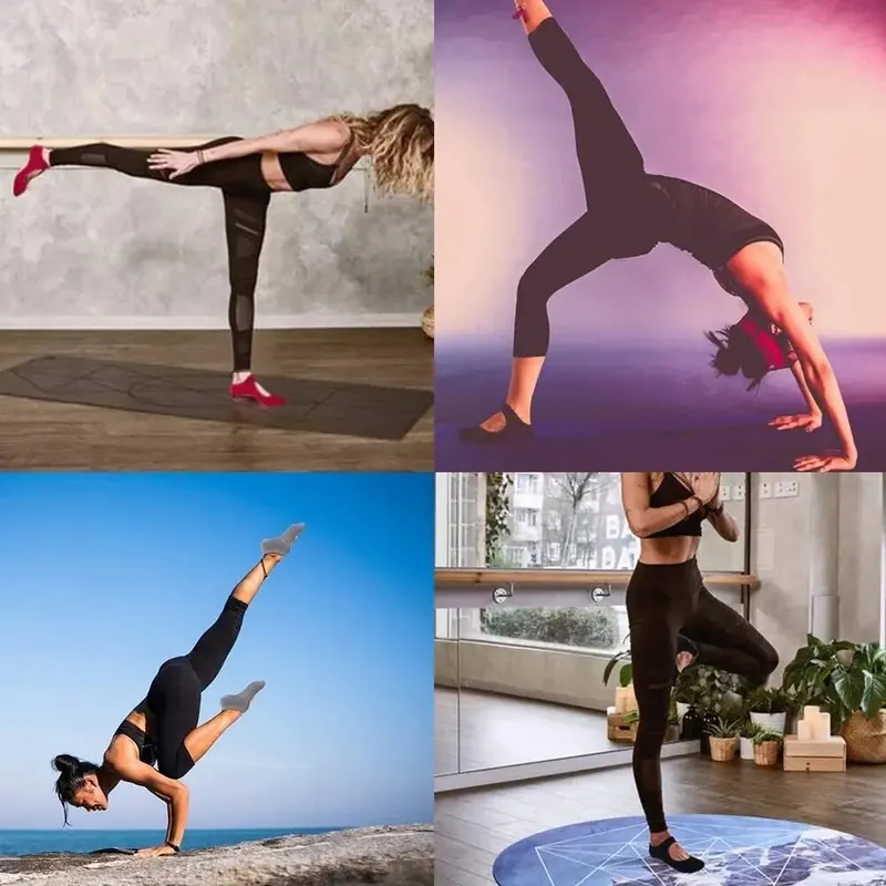 Chaussettes de yoga antidérapa - Pilates Yoga Sport avis et prix