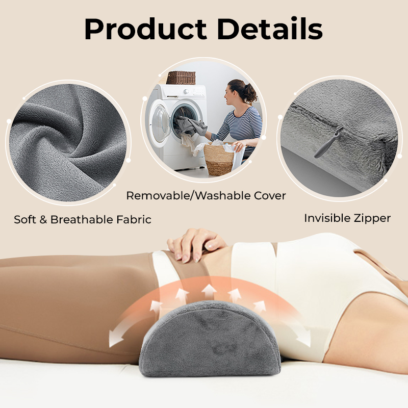 Coussin de soutien demi-lune p - Bolster Cushion Round avis et prix